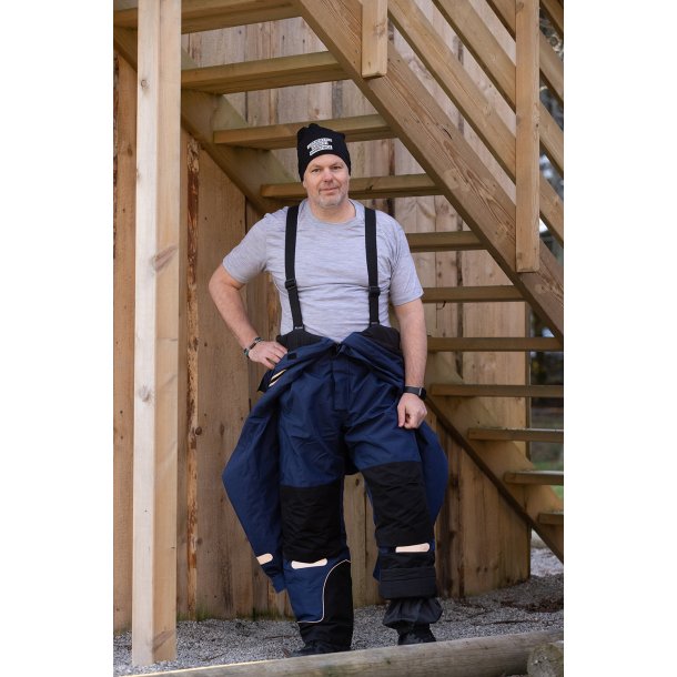 Samspill og Glede Foret vinterdress unisex, Marine