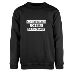 SUPERHELTER JOBBER I BARNEHAGE COLLEGEGENSER