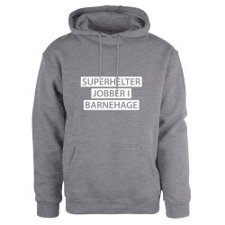 SUPERHELTER JOBBER I BARNEHAGE HETTEGENSER