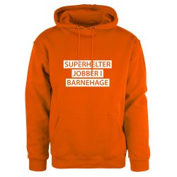 SUPERHELTER JOBBER I BARNEHAGE HETTEGENSER