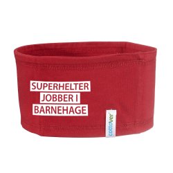 SUPERHELTER JOBBER I BARNEHAGE Fairtrade pannebnd