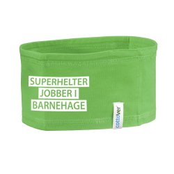 SUPERHELTER JOBBER I BARNEHAGE Fairtrade pannebnd