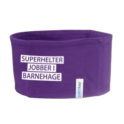 SUPERHELTER JOBBER I BARNEHAGE Fairtrade pannebnd