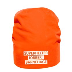 SUPERHELTER JOBBER I BARNEHAGE SACO LUE