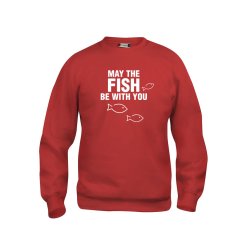 MAY THE FISH BE WITH YOU ROUNDNECK