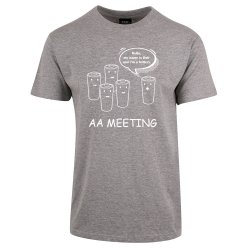 AA MEETING T-SKJORTE