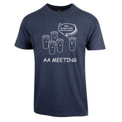 AA MEETING T-SKJORTE
