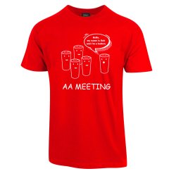 AA MEETING T-SKJORTE