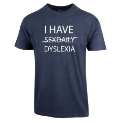 DYSLEXIA T-SKJORTE