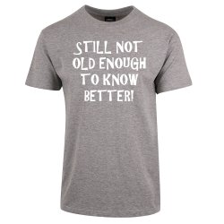 KNOW BETTER T-SKJORTE