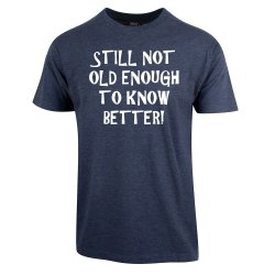 KNOW BETTER T-SKJORTE