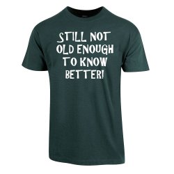 KNOW BETTER T-SKJORTE