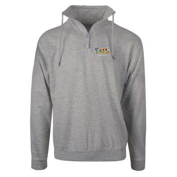 1/4 ZIP COLLEGEGENSER, GRMELERT