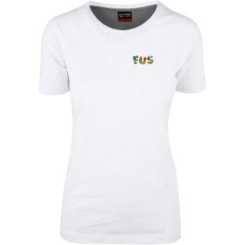 DAME T-SHIRT, HVIT