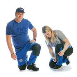 SOFTSHELLBUKSE TYKK BL, UNISEX