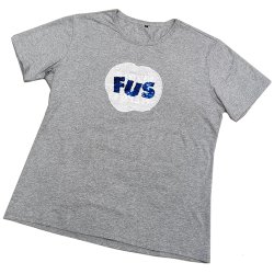 T-SKJORTE MED PALJETTMOTIV, UNISEX