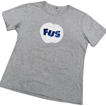 T-SKJORTE MED PALJETTMOTIV, UNISEX