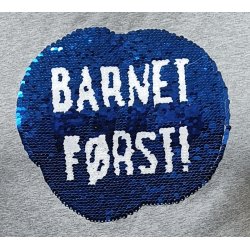 T-SKJORTE MED PALJETTMOTIV, UNISEX