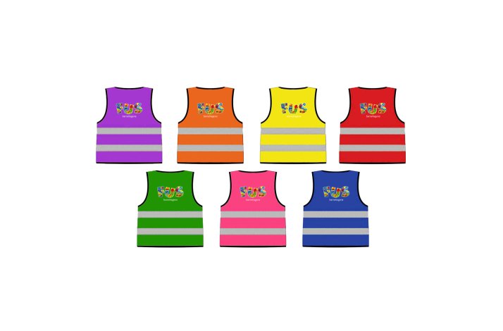 MARKERINGSVEST BARN 10 PAKNING