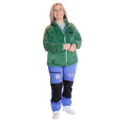 PILE FLEECEJAKKE GRNN, DAME