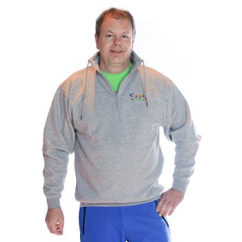 1/4 ZIP COLLEGEGENSER GR�MELERT 2026, UNISEX