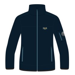 PILE FLEECEJAKKE MARINEBL, UNISEX
