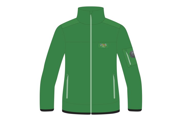 PILE FLEECEJAKKE GRNN, UNISEX