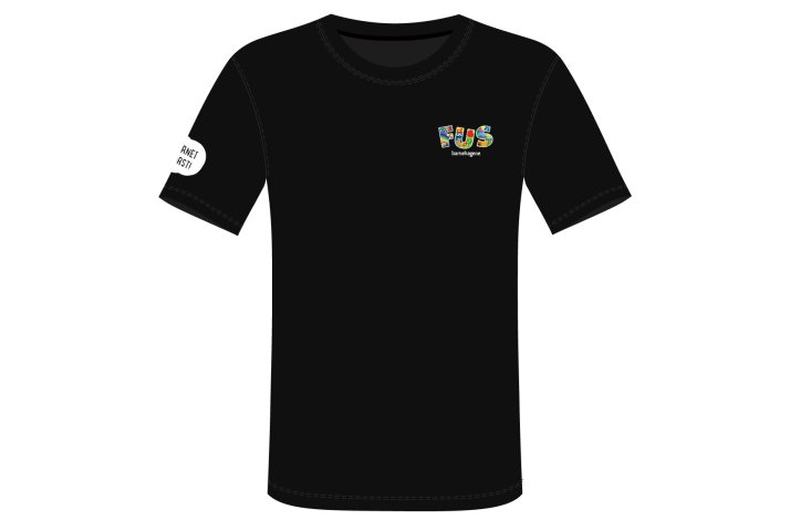 T-SKJORTER SORT, UNISEX