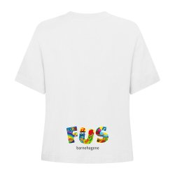 OVERSIZE T-SKJORTE HVIT 2026, DAME