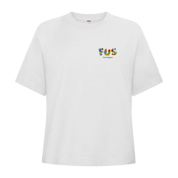 OVERSIZE T-SKJORTE HVIT 2026, DAME