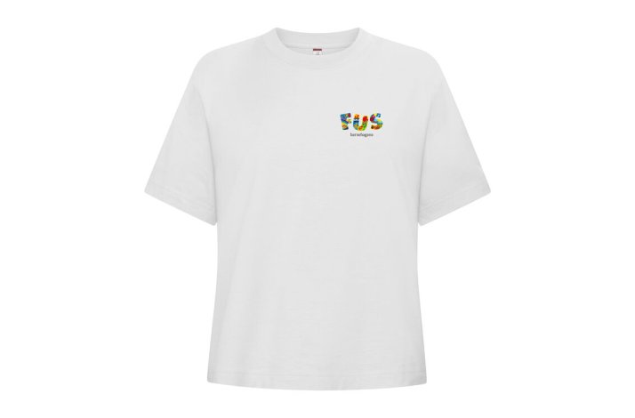 OVERSIZE T-SKJORTE HVIT 2026, DAME