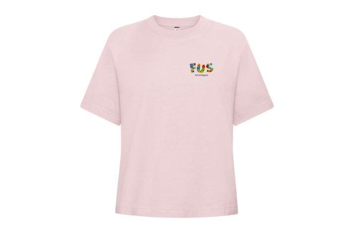 OVERSIZE T-SKJORTE ROSA 2026, DAME