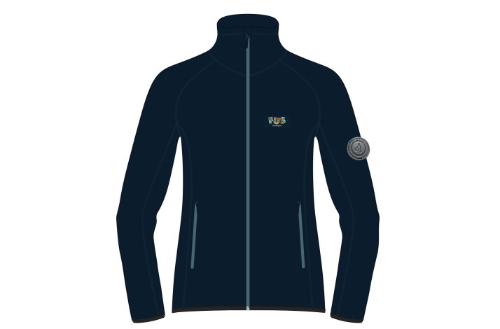 TYKK PILE FLEECEJAKKE MARINE 2026, DAME