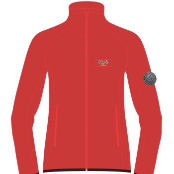 TYKK PILE FLEECEJAKKE R�D 2026, DAME