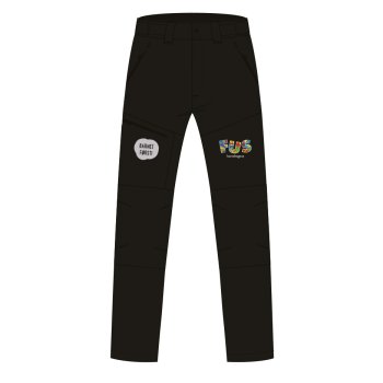 SOFTSHELLBUKSE TYKK SORT 2026, DAME