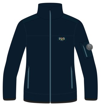 TYKK PILE FLEECEJAKKE MARINE 2026, UNISEX