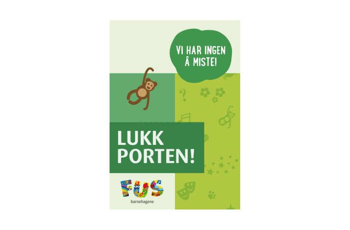 LUKK PORTEN 20x29cm