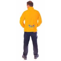 TYNN FLEECEJAKKE, ORANGE