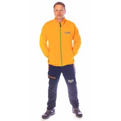 TYNN FLEECEJAKKE, ORANGE