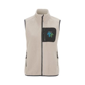 Samspill og Glede Roxby Pilefleece Vest, Dame