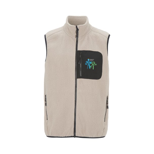 Samspill og Glede Roxby Pilefleece Vest, Unisex