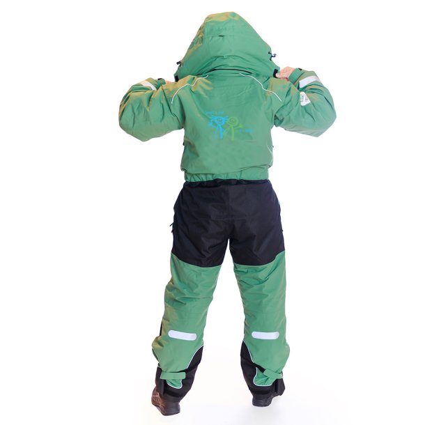 Samspill og Glede Foret vinterdress unisex, Gr�nn
