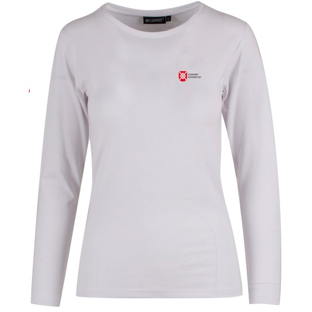 LANGARMET T-SKJORTE, DAME