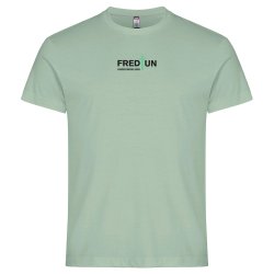 FREDTUN T-SKJORTE, LYS GRNN