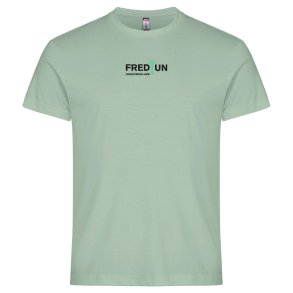 FREDTUN T-SKJORTE, LYS GRNN
