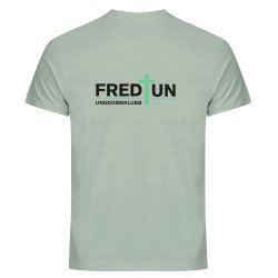 FREDTUN T-SKJORTE, LYS GRNN