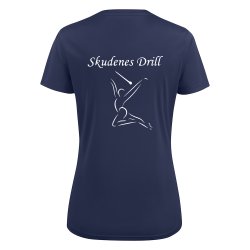 SKUDENES DRILL RUN ACTIVE T-SHIRT, DAME
