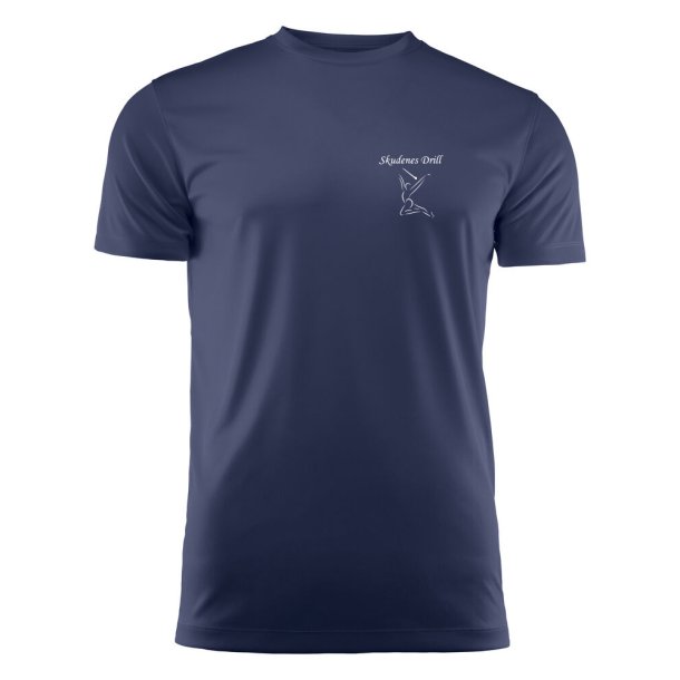 SKUDENES DRILL RUN ACTIVE T-SHIRT, UNISEX