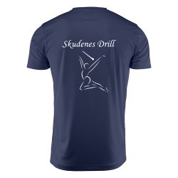 SKUDENES DRILL RUN ACTIVE T-SHIRT, UNISEX
