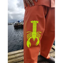 STORMTEX ORANGE REGNSETT, JAKKE OG BUKSE MED HUMMERML